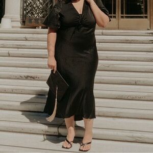 Showpo Elegant Black Dress